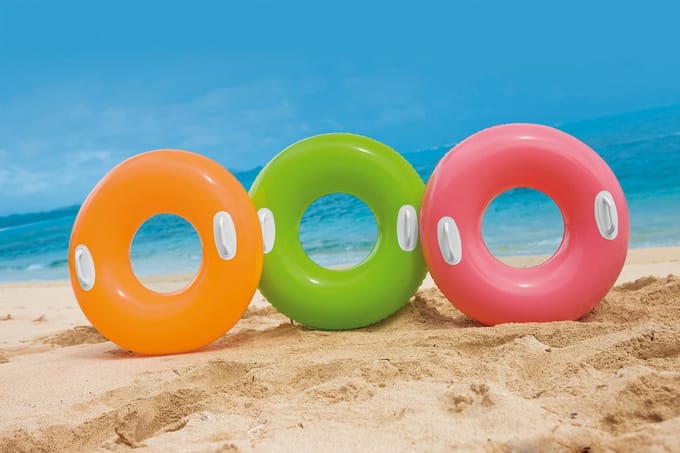 Intex Zwemring Hi-gloss 76cm 3 Ass
