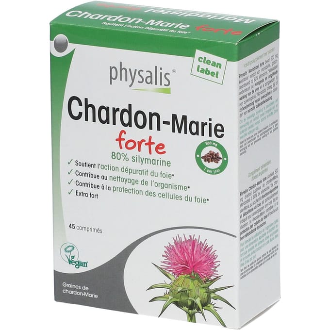 Physalis Mariadistel Forte Tabletten 45TB