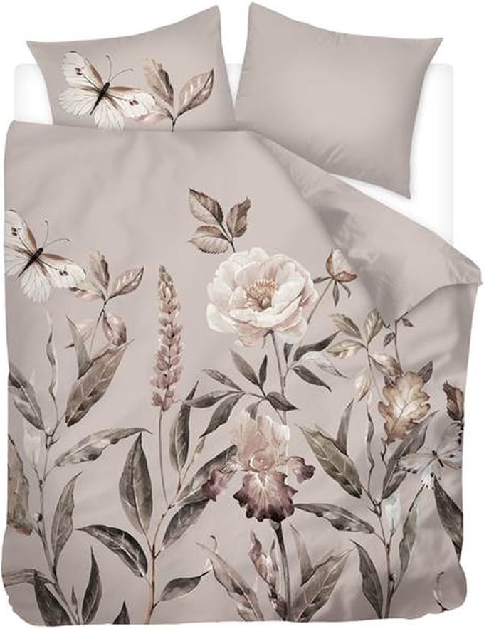 Snoozing Butterfly Field - Dekbedovertrek - Tweepersoons - 200x200/220 cm - Multi kleur