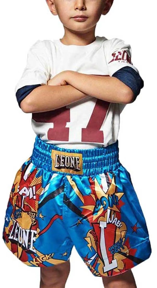Leone1947 Hero Boksshort Blauw L Kinderen