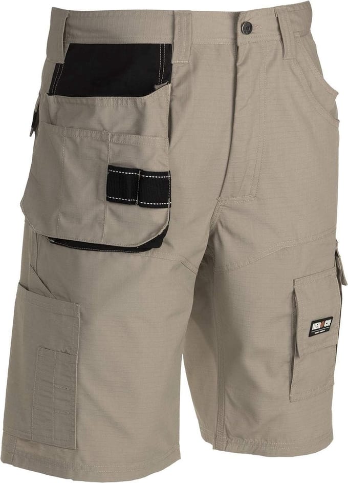 Herock Batua korte werkbroek Experts (1701) - Beige | Zwart - 48