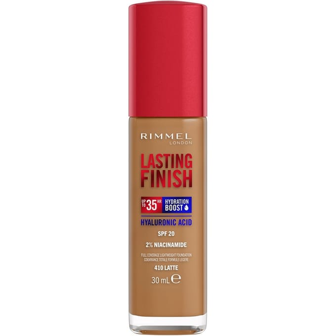 Rimmel Lasting Finish 35Hr Foundation 30 ml (Verschillende Tinten) - 410 Latte