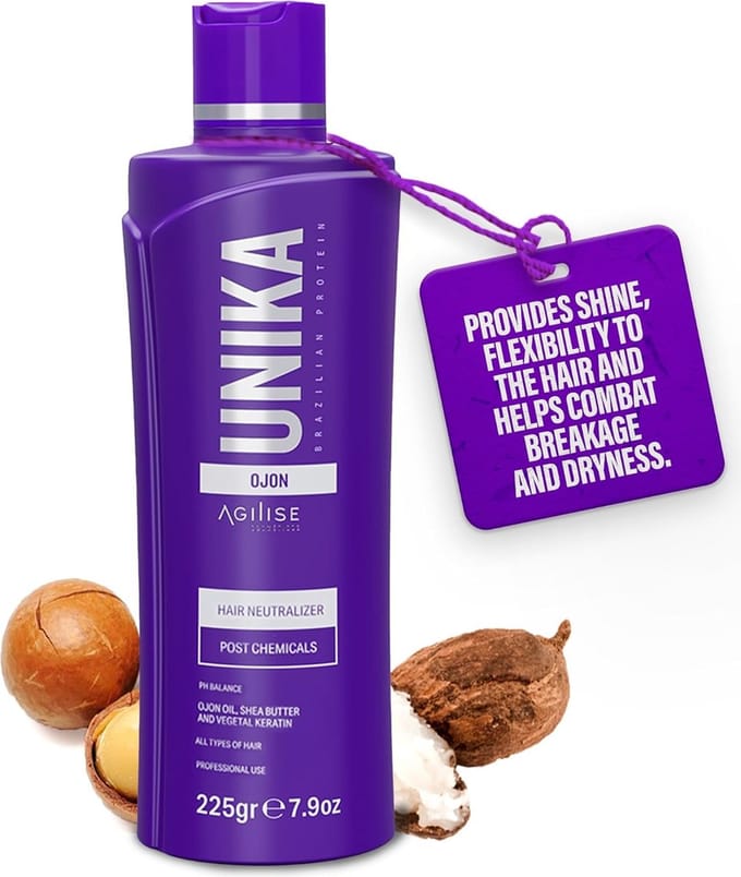 Agilise | Unika Ojon Hair Neutralizer | Post Chemical pH Balancer | 225 gr