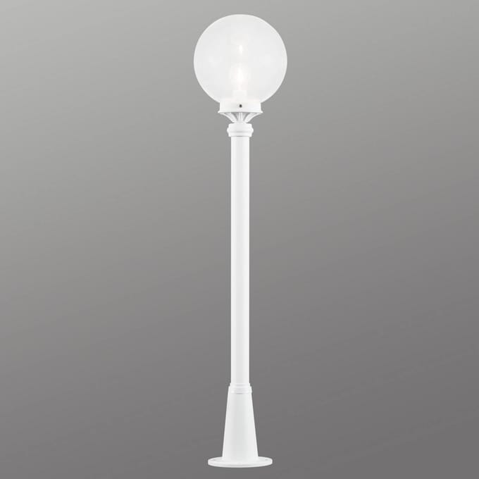Konstsmide Met heldere bol - Tuinpadverlichting Linus wit