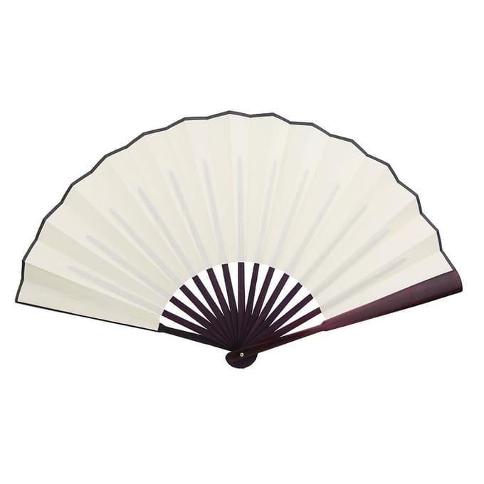 10 Inch Vouwventilator Bruiloft Decoratie Dans Cadeau Ambachtelijk Papieren Ventilator (Wit) White white