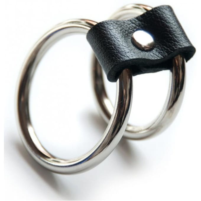 Luxe Dubbele metalen Cockring set