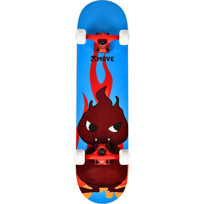 Skateboard - Move Fire Blue 31 - blauw
