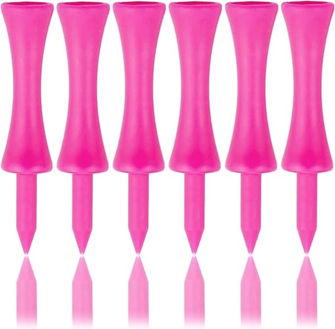 Golf Tees 57mm - Plastic - Kasteelontwerp - Consistente hoogte en stabiliteit - ShopVlot