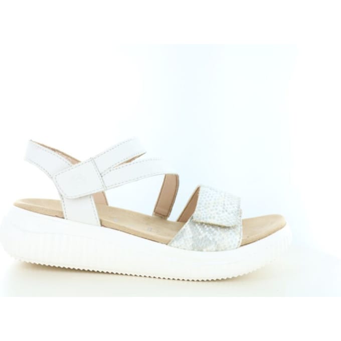 Remonte Dames Sandaal - D3L51-60 Lichtbeige/Combi - Wijdte H - Maat 41