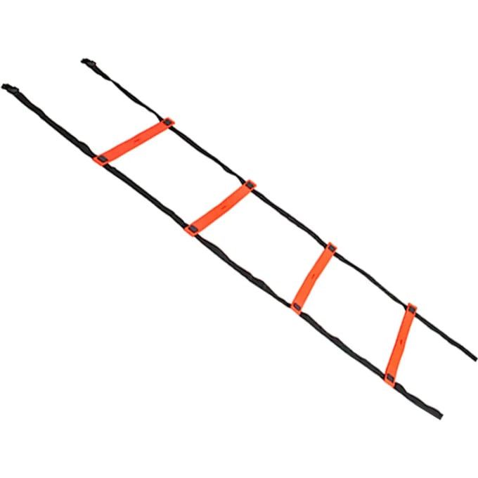 Select Coördinatieladder Met Draagtas - Oranje / Zwart - maat One size