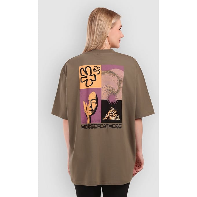 Horsefeathers Venus T-Shirt bruin
