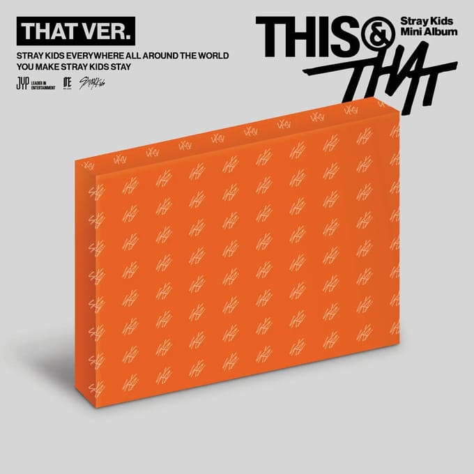 STRAY KIDS - [THIS & THAT] 10ème Mini Album THAT