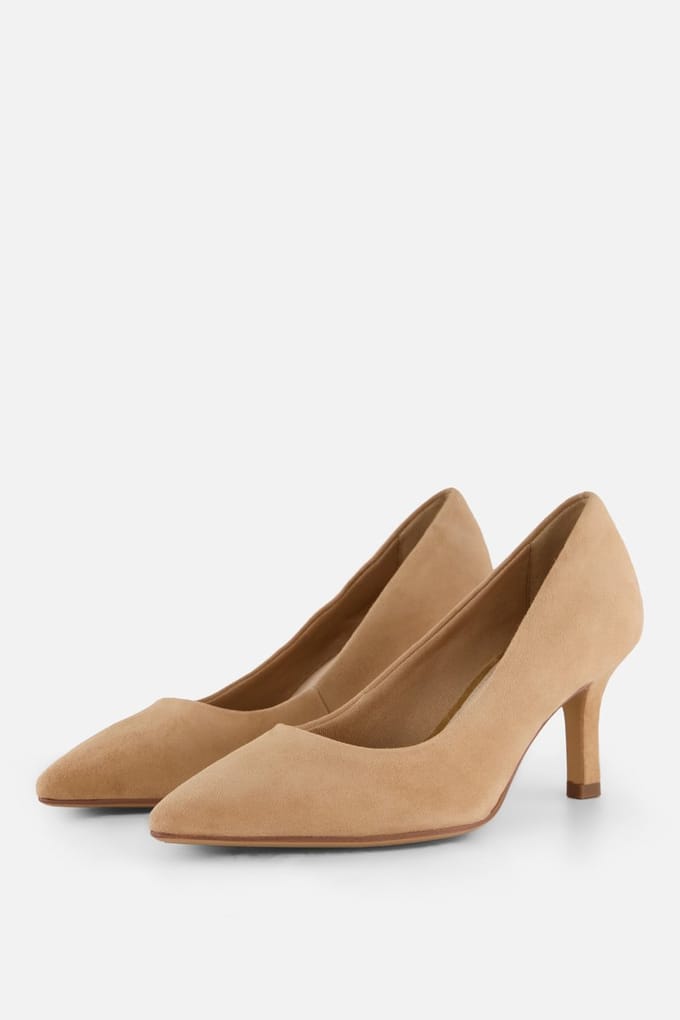 Tamaris Pumps taupe Leer - Maat 37