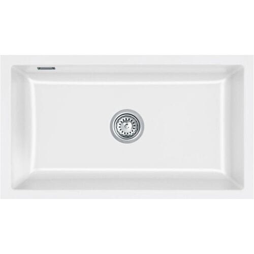 Systemceram Keradomo Mera 80 F/o sink for flush installation with eccentric actuation, without tap hole 517002-12