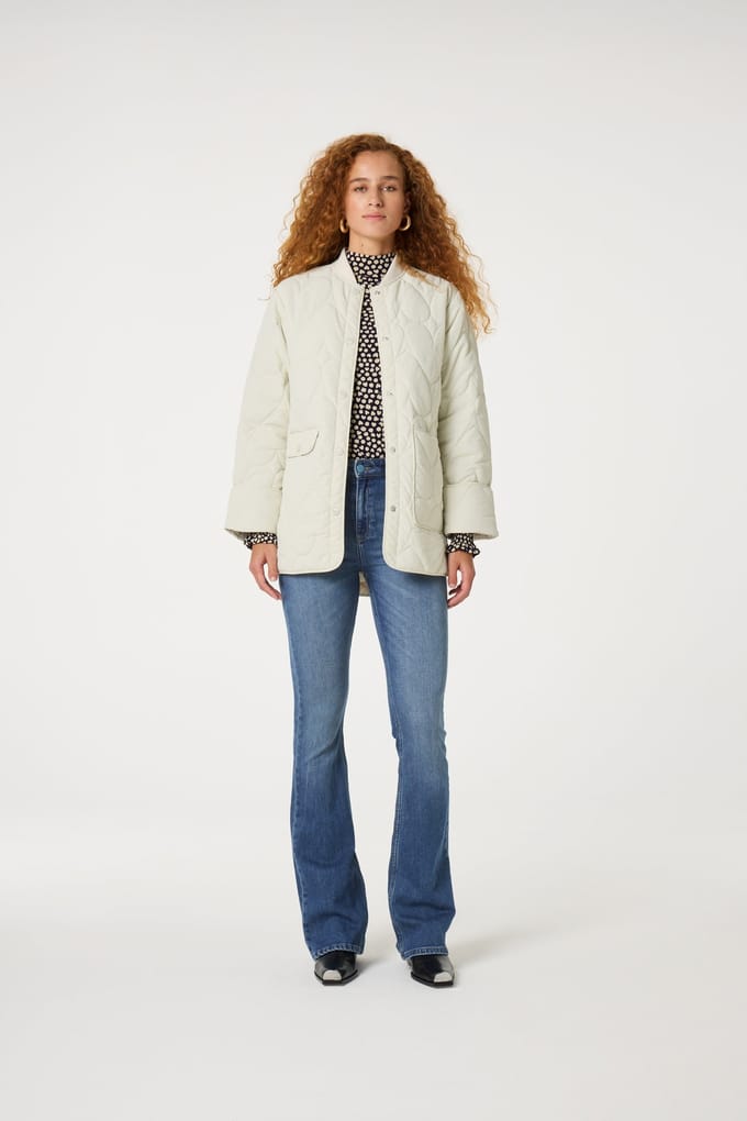 Fabienne Chapot Xander Jacket Cosy White Maat: 40 | Lichte Jassen Outlet | Dames | Wit