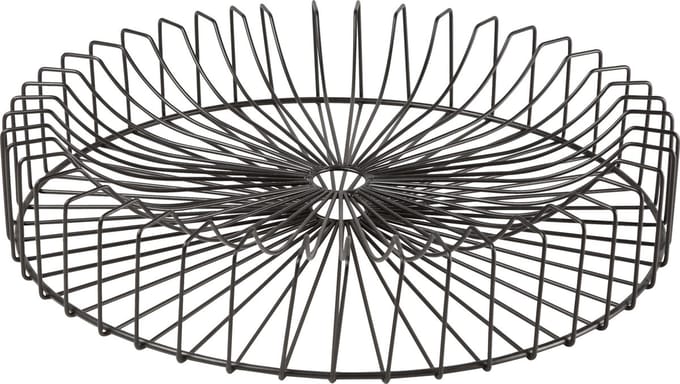 Cosy&Trendy Orbit Fruitschaal - Rond - Ø 40 cm x 6 cm - Zwart