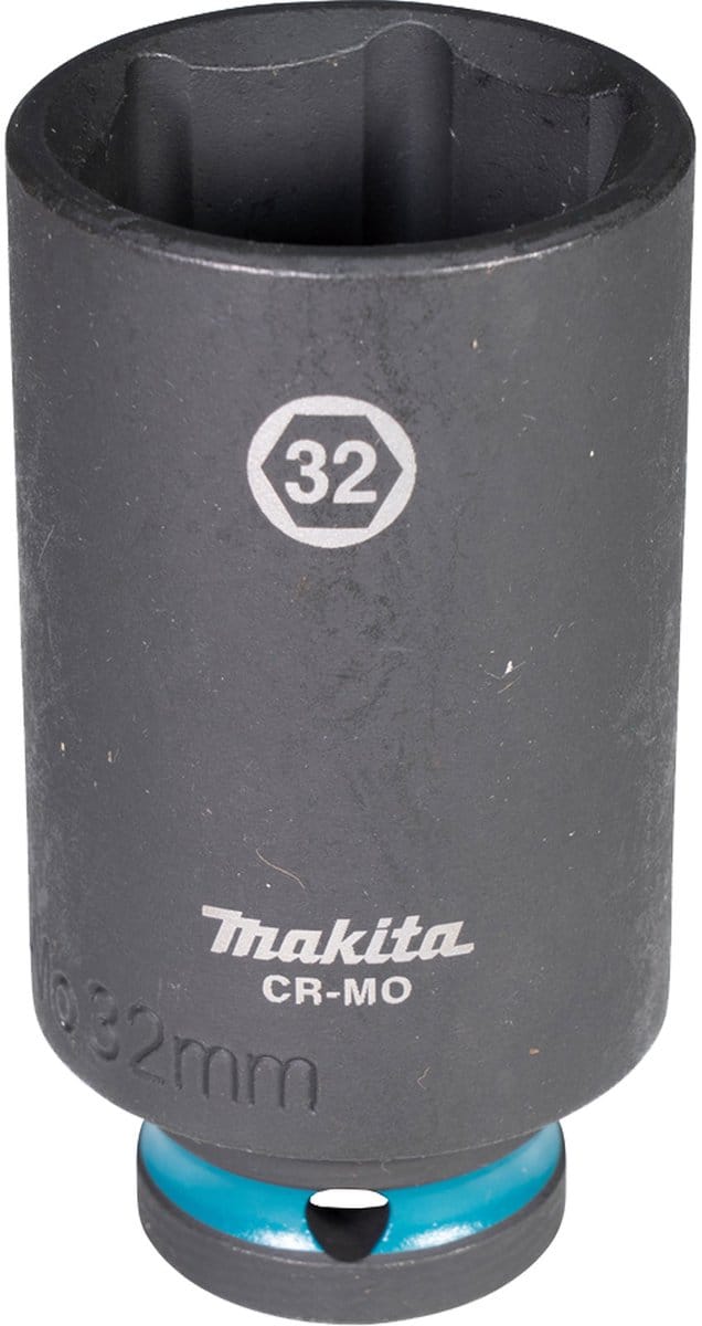 Makita E-16558 Impact Black Krachtdop 1/2 | 32 x 82 mm