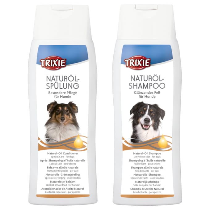 Set: 250ml Trixie Naturäl Shampoo & 250ml Conditioner Hond