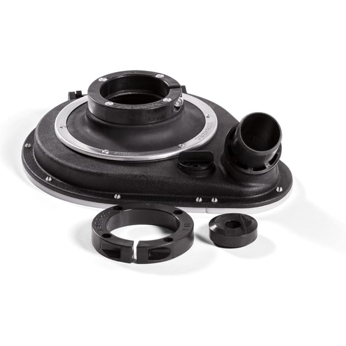 Dust shroud 7" deluxe black