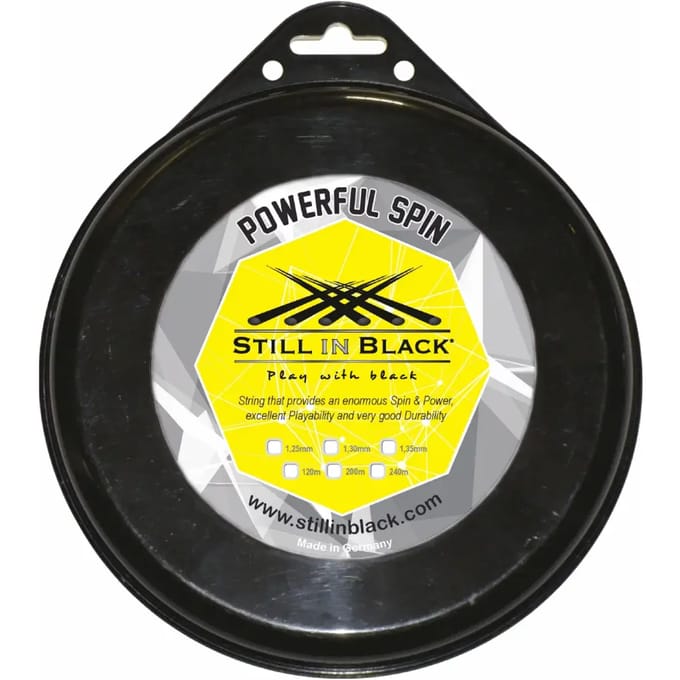 spoel Still in Black powerful spin