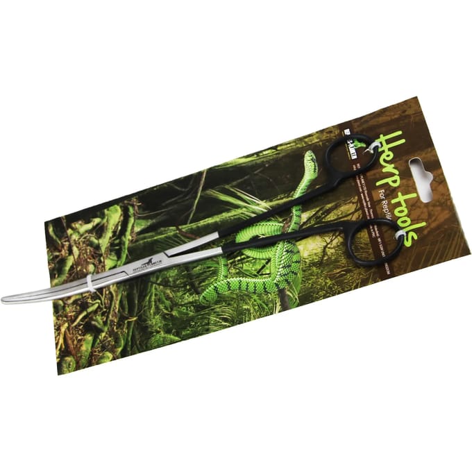 Terrarium accessoire gebogen schaar pincet Reptiles Planet