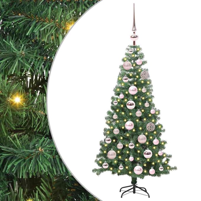 vidaXL Kerstboom Groen 120 cm PVC