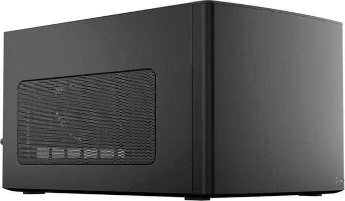 Compacte Mini-ITX Behuizing met Modulaire Indeling en Waterkoeling Ondersteuning