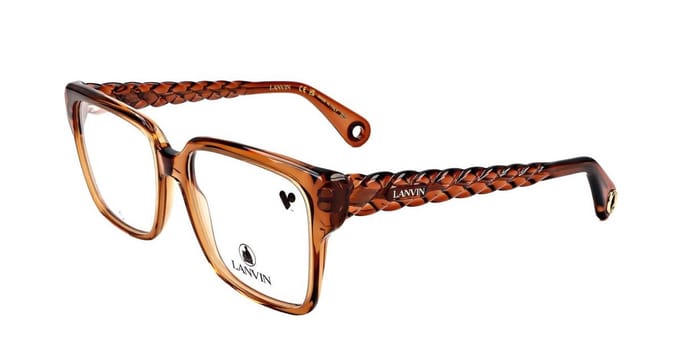 Lanvin LNV2634 Caramel 53/15/145 WOMAN Brilmonturen