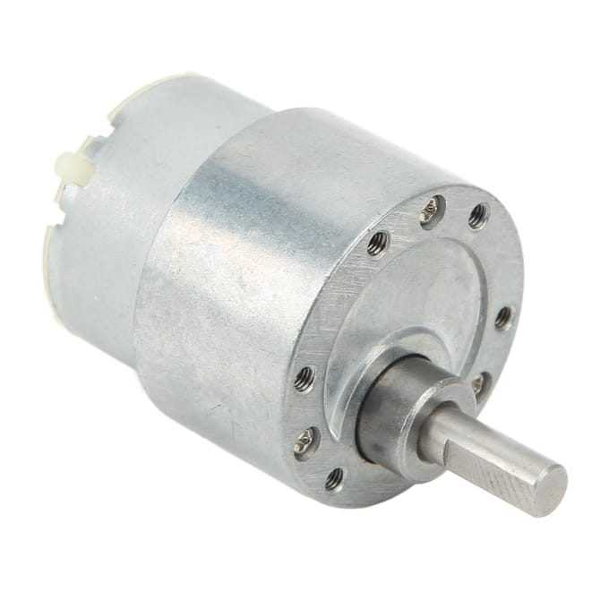 Kruismotor DC 12V 110RPM Snelheidsreductie Zelfvergrendelende Turbine Wormwielmotor voor Machine