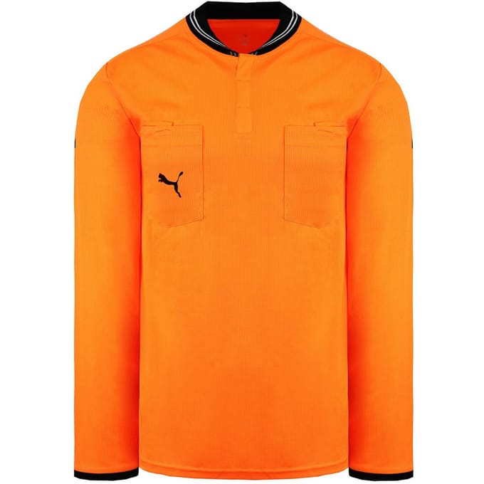 Puma DryCell Lange Mouw Oranje Scheidsrechters Shirt 701568 54