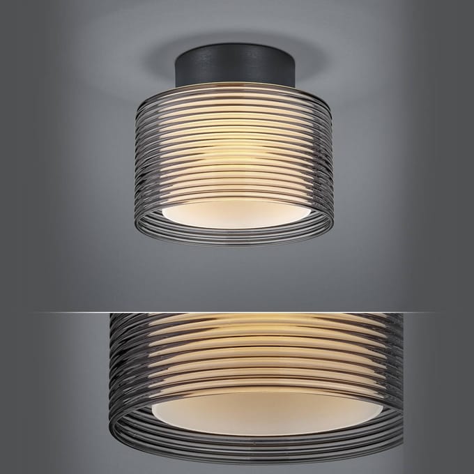 BANKAMP Grand Groove LED plafondlamp, Ø 20 cm