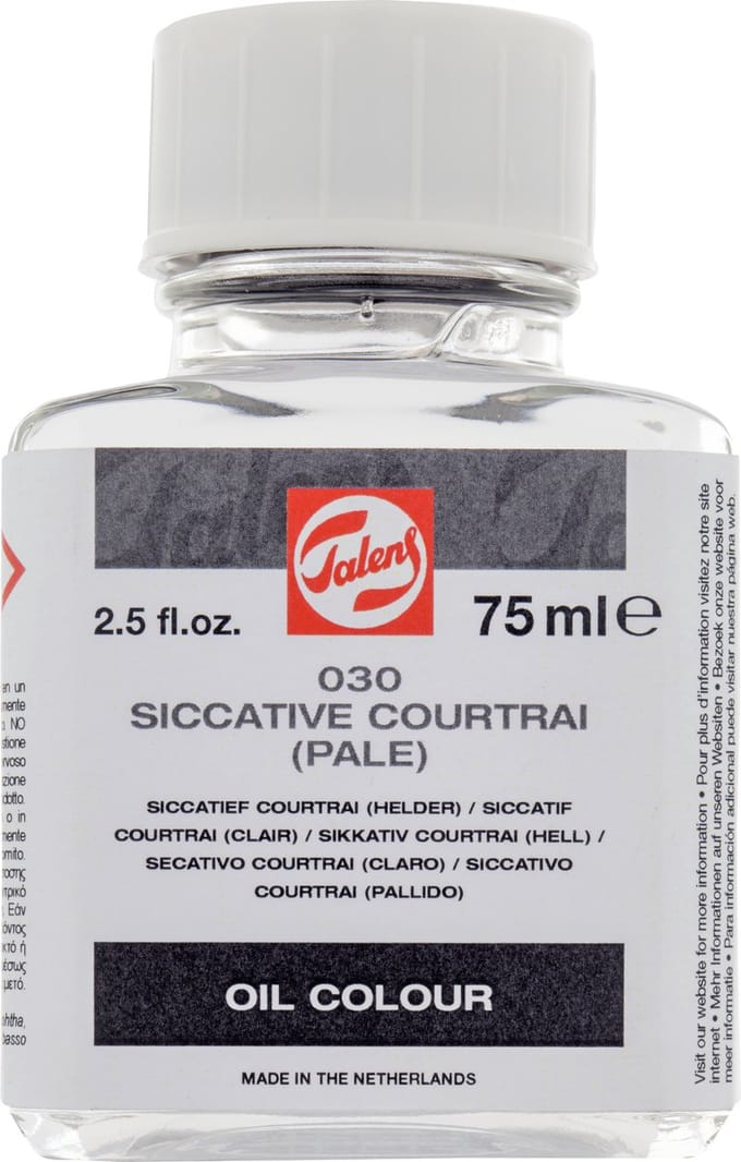 Talens Siccatief Courtrai (Helder) 030 Fles 75 ml
