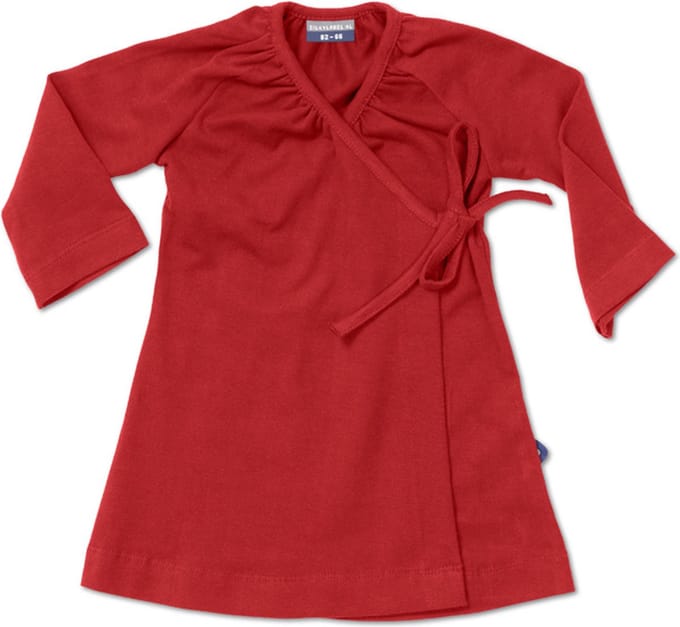 Silky Label jurkje hypnotizing red - lange mouw - maat 62/68 - rood