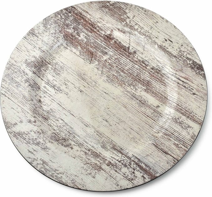 Decoratief Bord - Houtlook - 33x2 cm