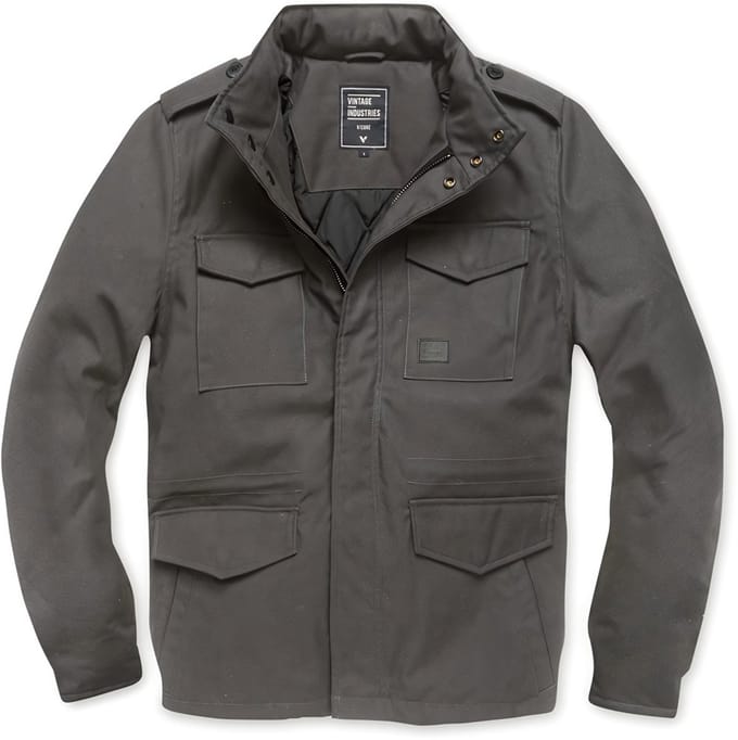 Vintage Industries Tussenjas Brent Parka Grey