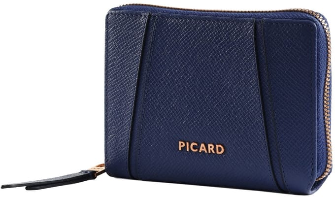 PICARD portemonnee Chic Way 1 Zip Around Wallet Royal blauw