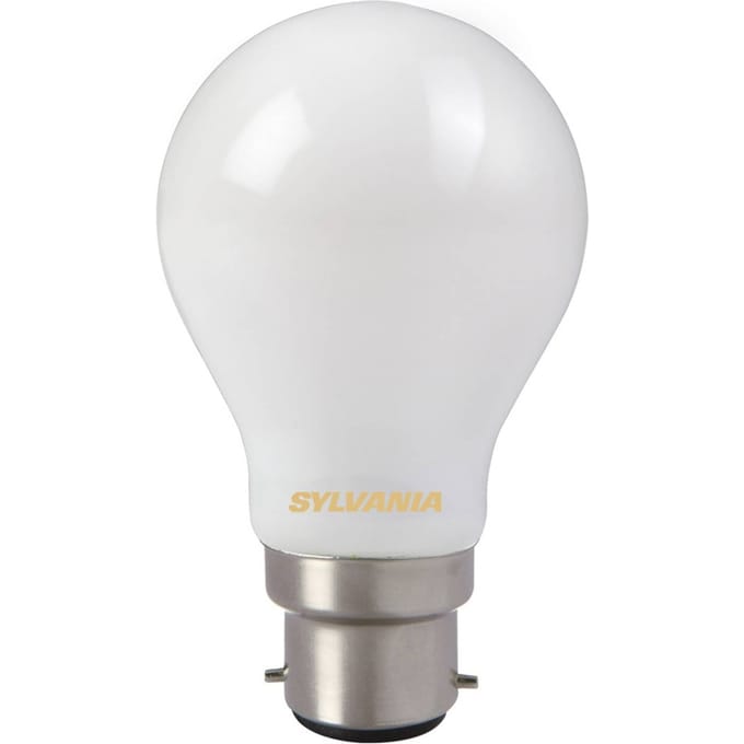Sylvania LED lamp, B22, 7 W, 827, mat, niet dimbaar