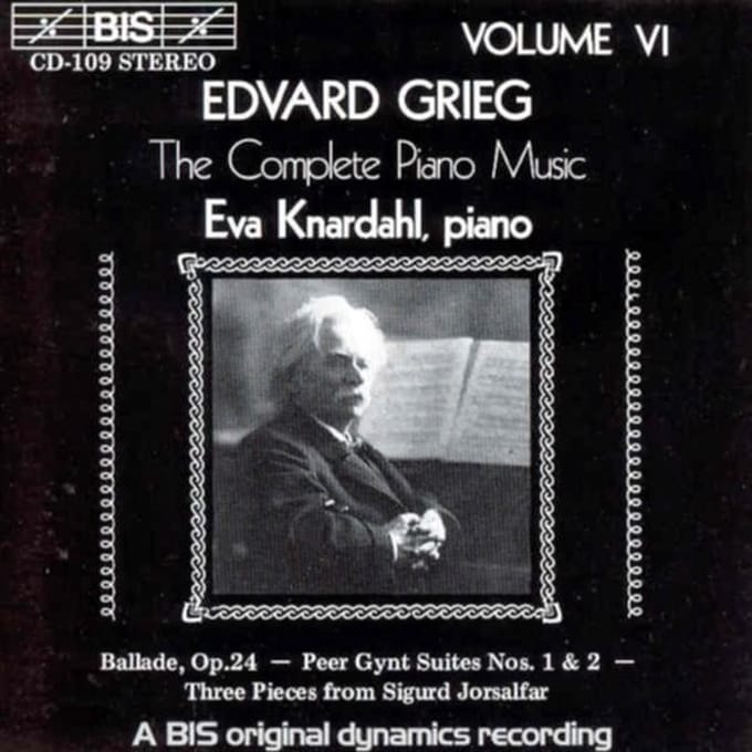 Eva Knardahl - Grieg: Ballade In G Minor, Op. 24 | Peer Gynt (CD)