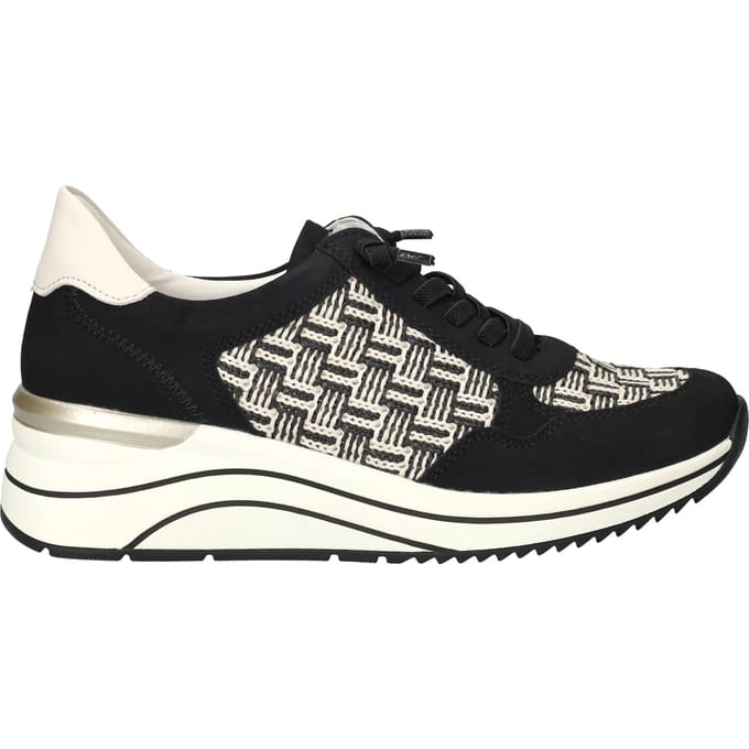 Remonte Sneakers - Dames - Zwart - Maat:40