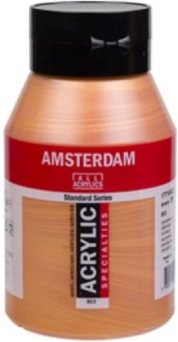 Acrylverf - Donkergoud 803 - Amsterdam - 1000ml