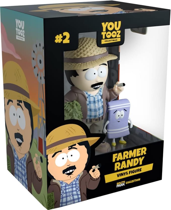 Verzamelfiguur Boer Randy 11,7 cm Vinyl - South Park Actiefiguur