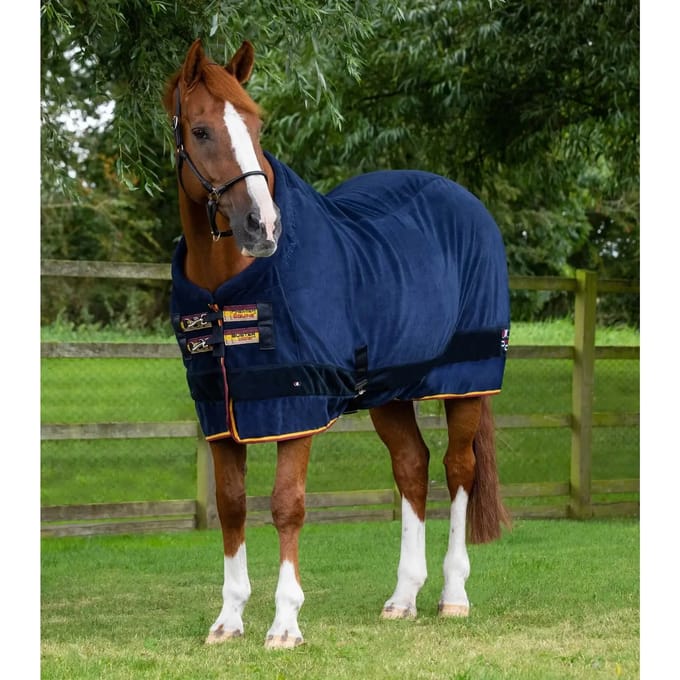 Drogende fleecedeken voor paarden Premier Equine Buster Continental 280g