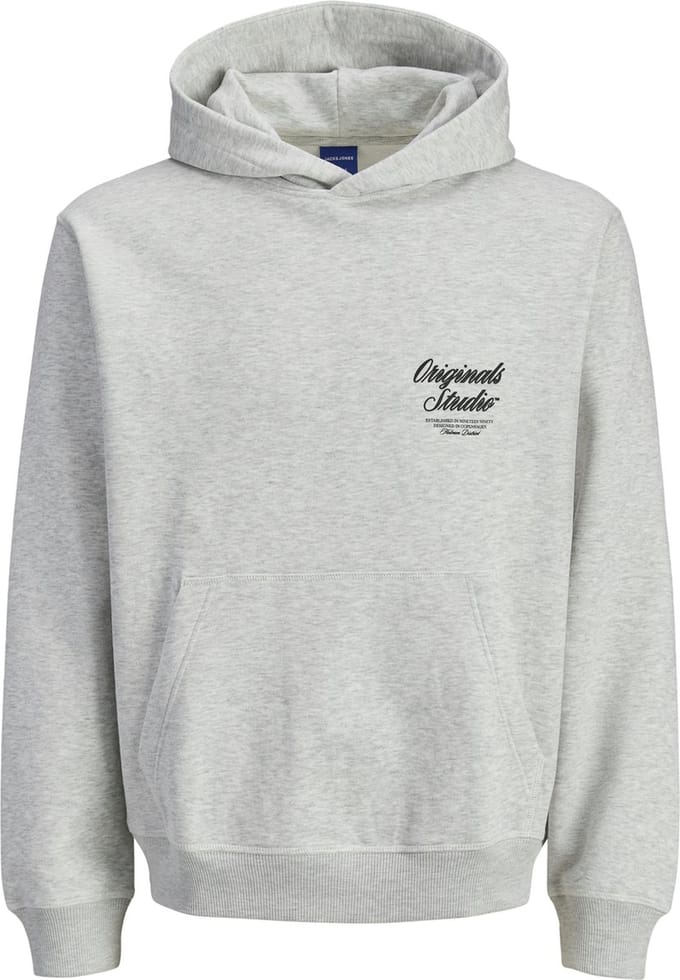 JACK&JONES - JORNORREBRO TYPO BACK SWEAT HOOD PLS - Heren - Sweaters