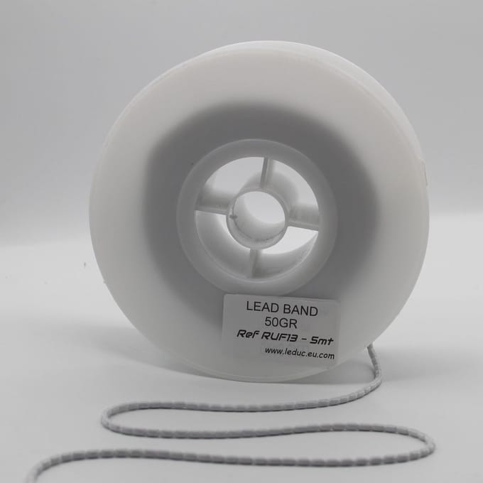 GORDIJNSNOER in LOOD 50gr, Lengte 5 Meter