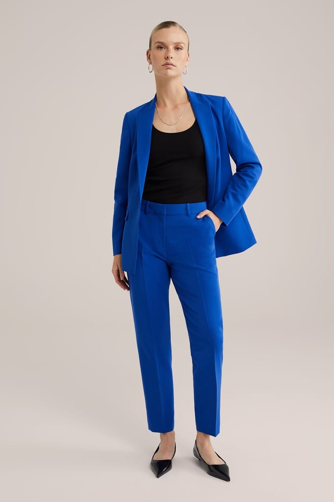 WE Fashion Dames nauwsluitende blazer - Marly