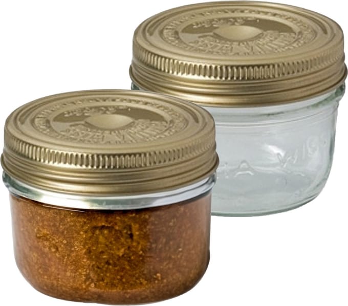 Le Parfait Weckpot/inmaakpot - 2x - met schroefdeksel - 200 ml