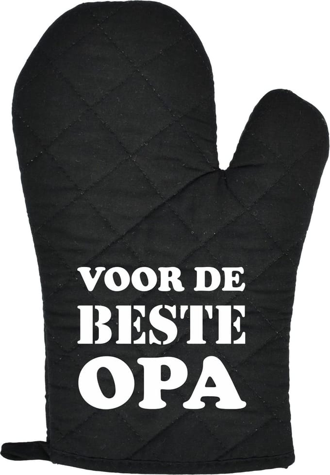 Want voor de beste opa | vaderdag cadeau | vader cadeautjes | papa | Zwart