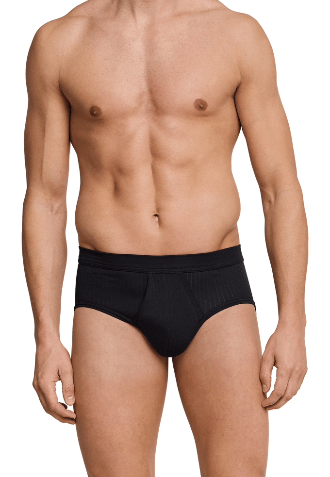Sportslips met gulp, set van 2, zwart - Authentic 4