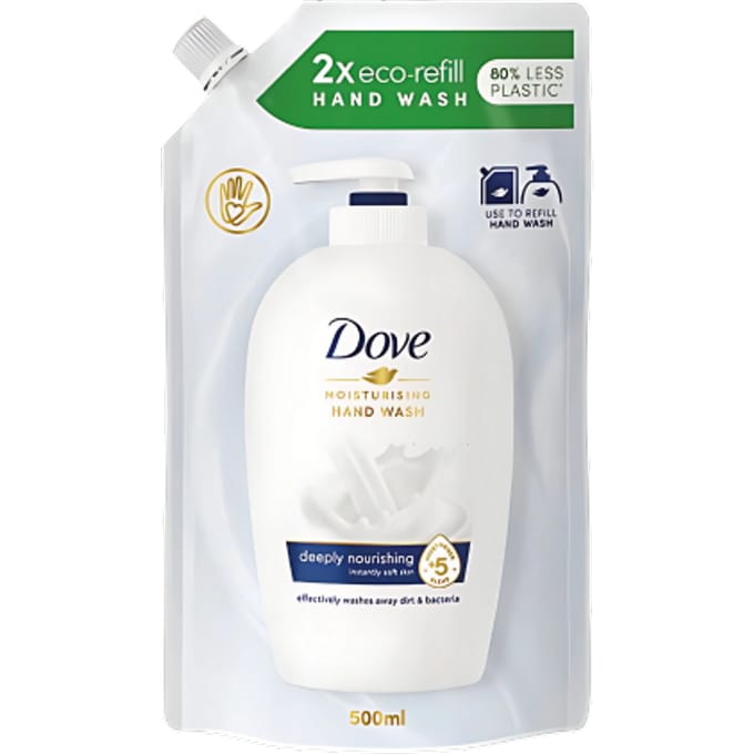 Dove Vloeibare Handzeep Original Navulling – 500ml