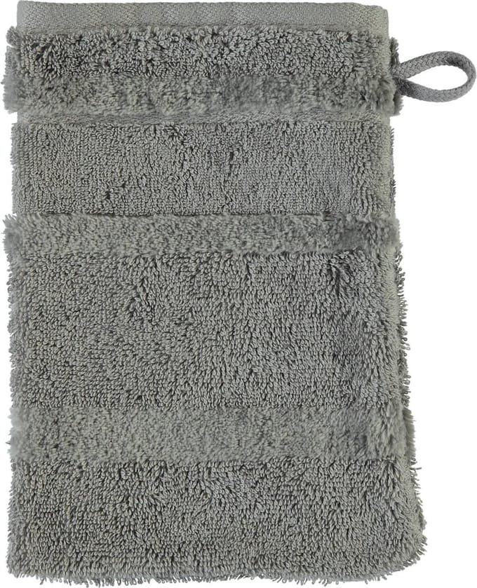 CAWÖ Noblesse² Uni Washandje - Grafiet - 16x22